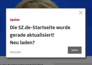 Screenshot: sueddeutsche.de