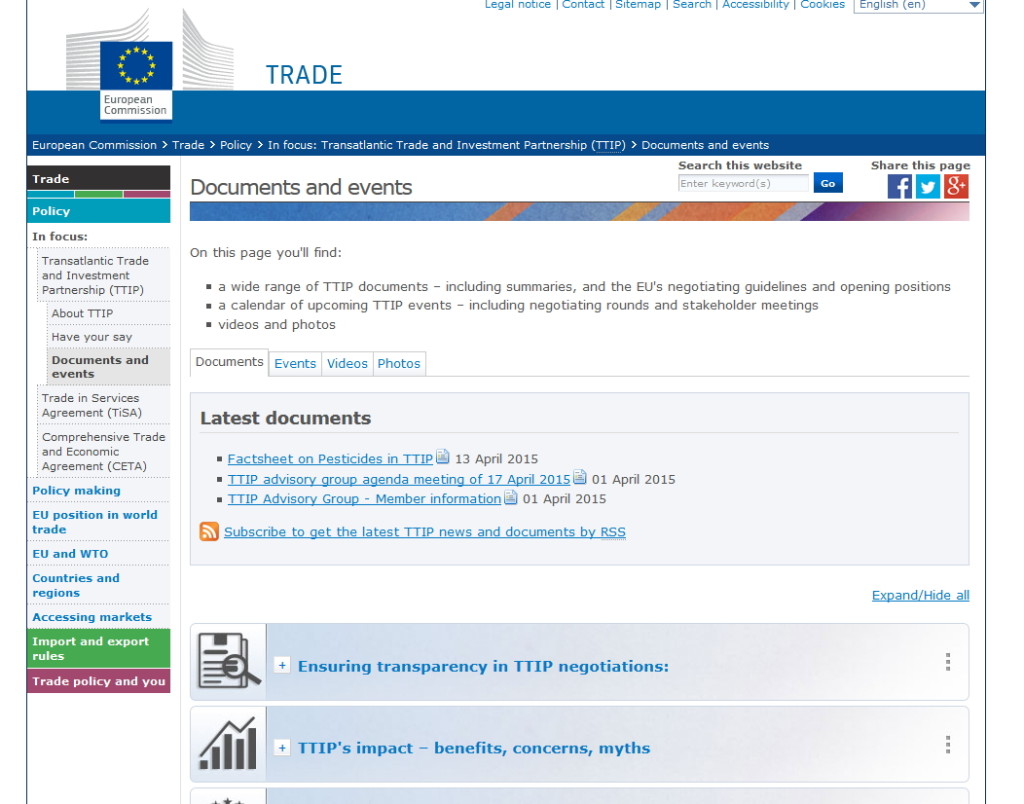 Quelle http://ec.europa.eu/trade/policy/in-focus/ttip/documents-and-events/index_en.htm#eu-position 19.4.2015